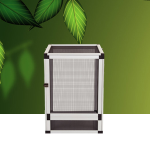 Screen Reptile Cage （white medium ）